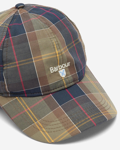 Barbour Tartan Mens Sports Cap - Classic Tartan