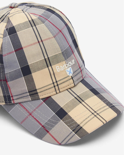 Barbour Tartan Mens Sports Cap - Dress Tartan