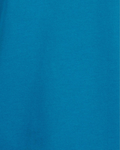 Barbour Tartan Pique Mens Polo S/S 25 - Lyons Blue
