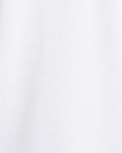Barbour Tartan Pique Mens Polo S/S 25 - White/Dress