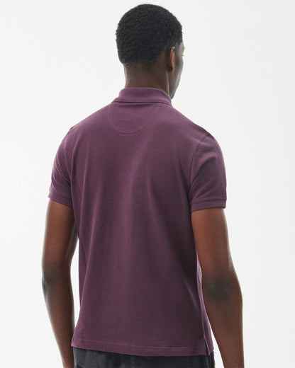Barbour Tartan Pique Mens Polo - Fig