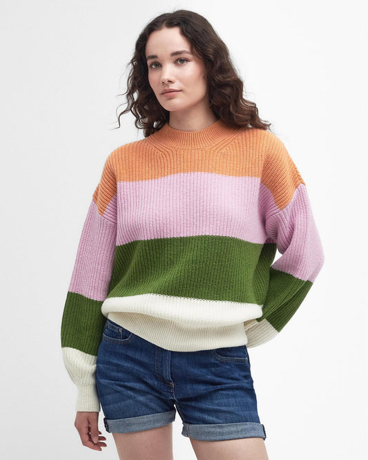 Barbour Ula Stripe Womens Knitted Jumper