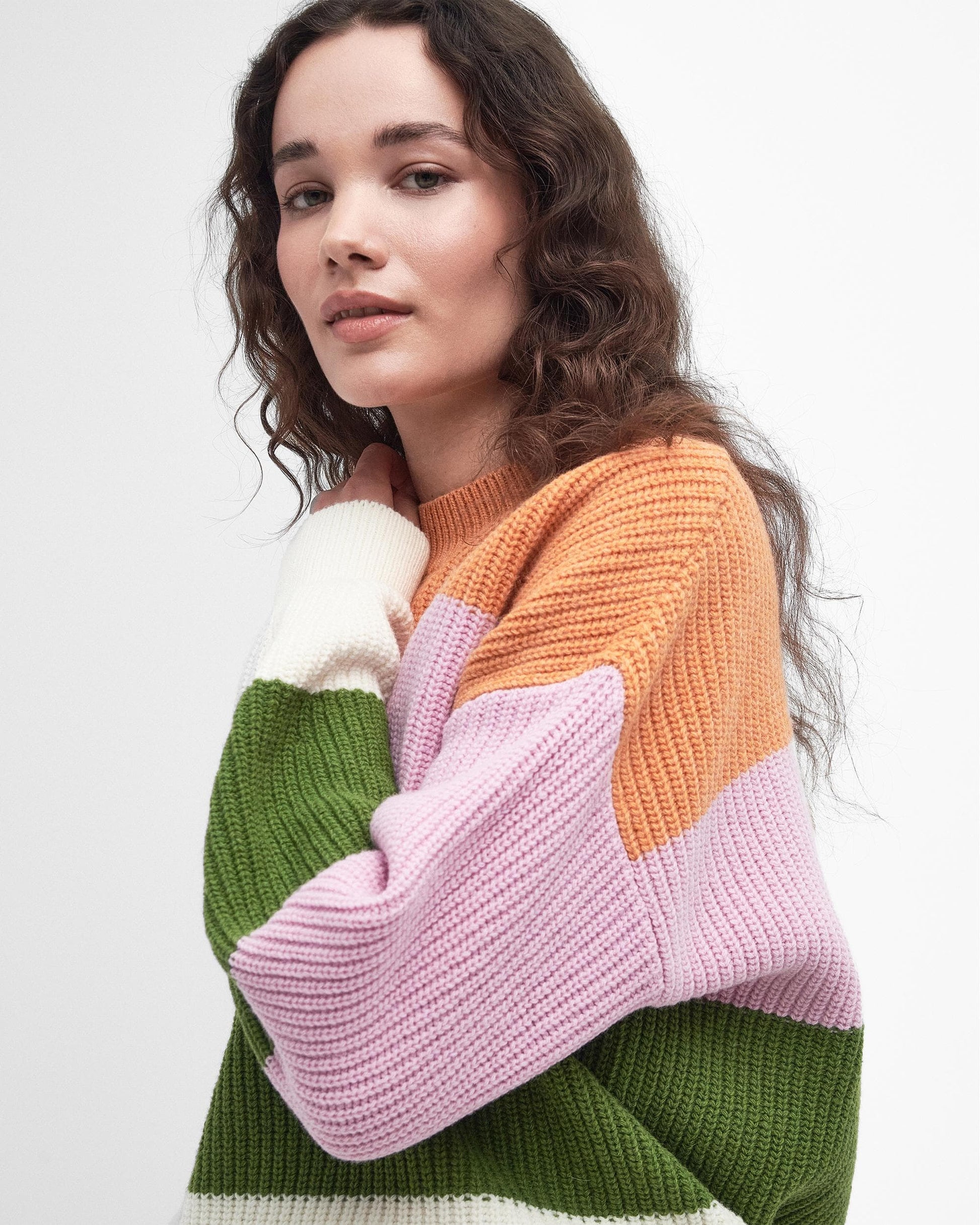 Barbour Ula Stripe Womens Knitted Jumper