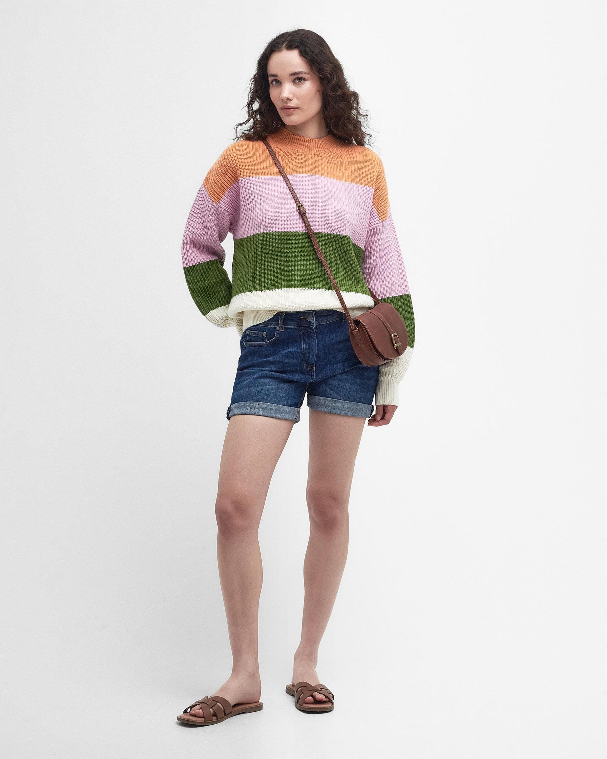 Barbour Ula Stripe Womens Knitted Jumper