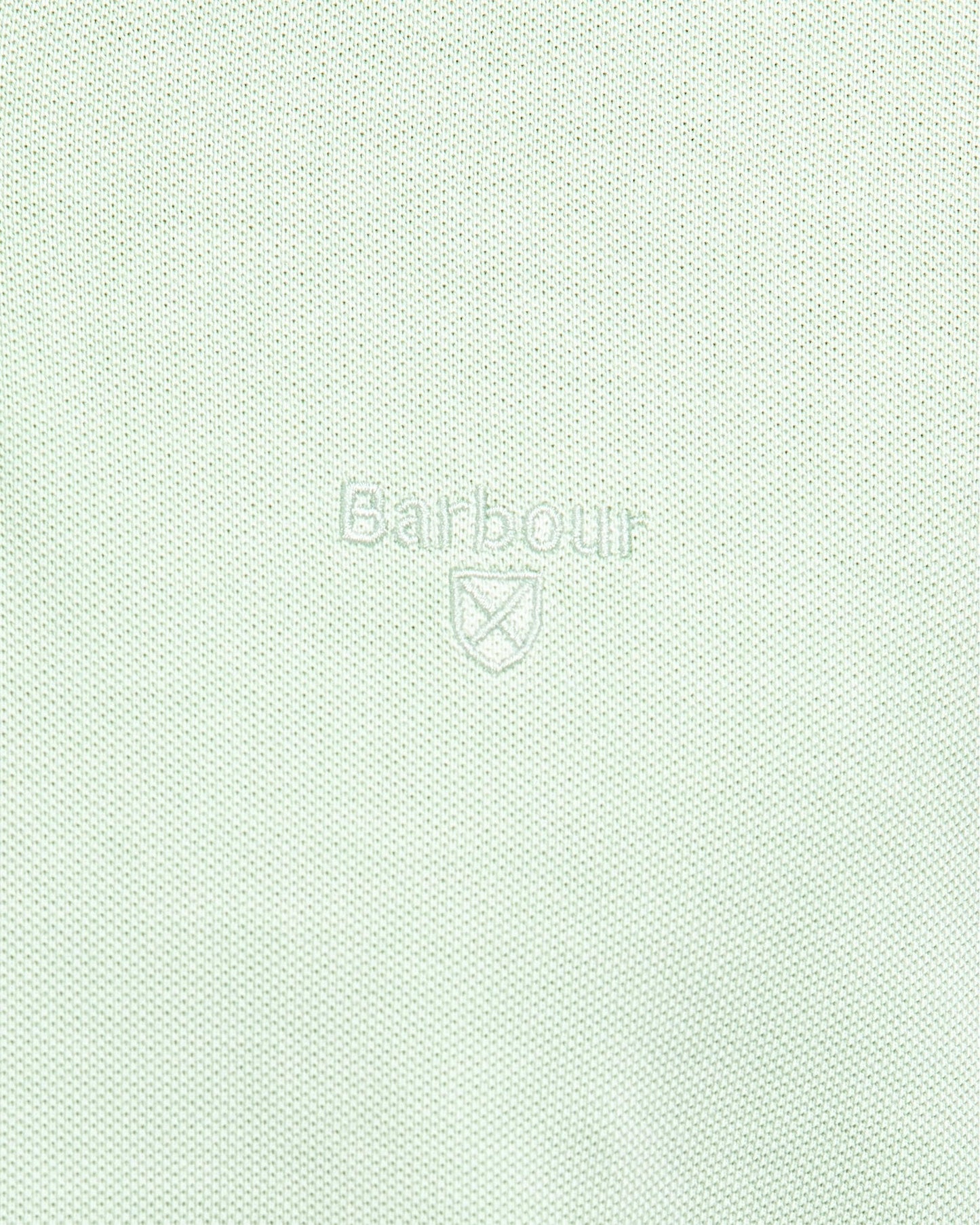 Barbour Wash Sports Mens Polo Shirt - Dusty Mint