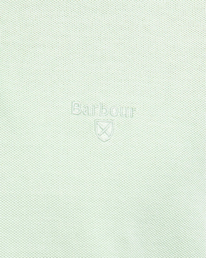 Barbour Wash Sports Mens Polo Shirt - Dusty Mint