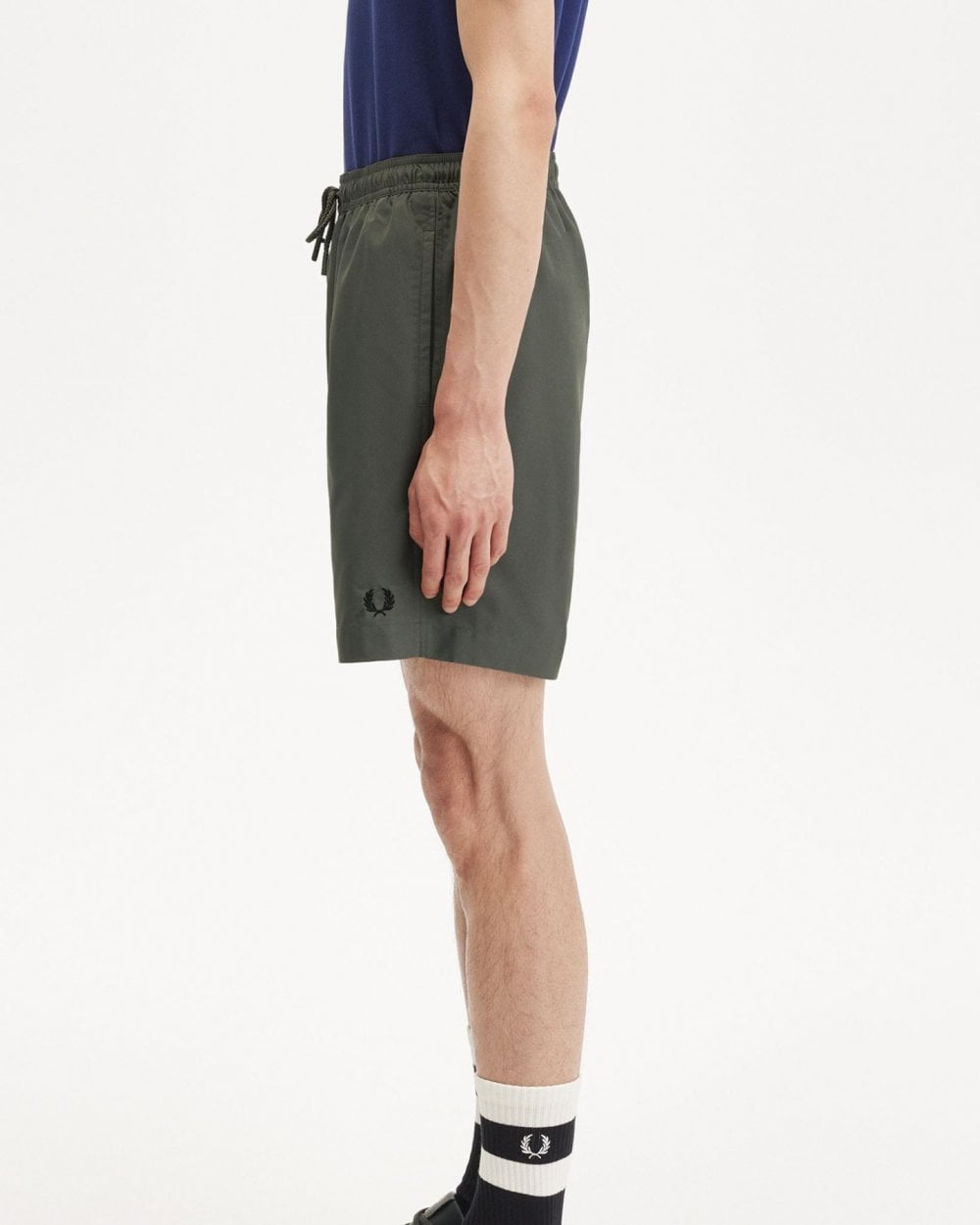 Fred Perry Mens Classic Swim Shorts - Field Green 638