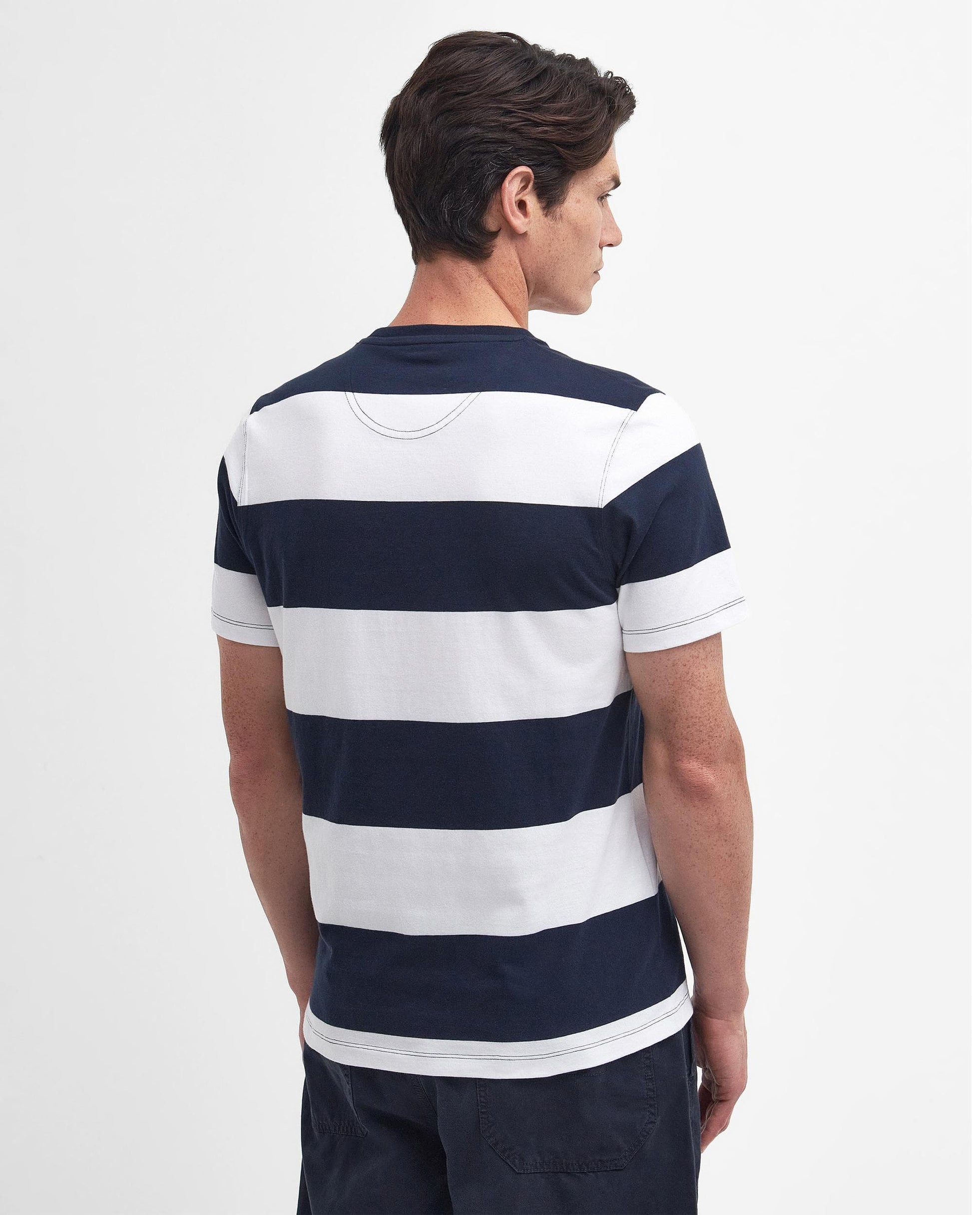 Barbour Barbour Whalton Stripe Mens Tailored T-Shirt