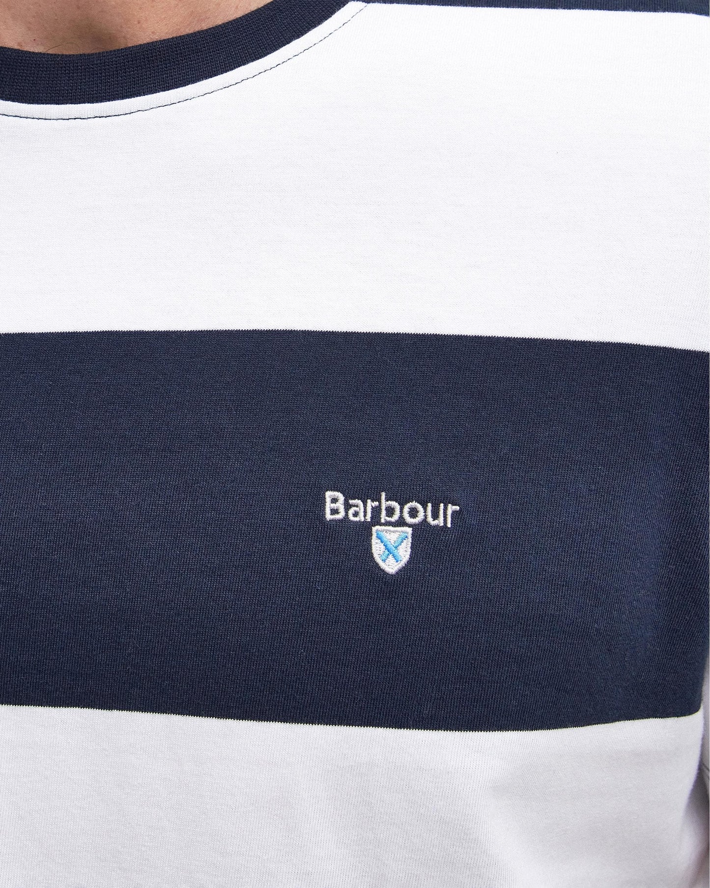 Barbour Barbour Whalton Stripe Mens Tailored T-Shirt
