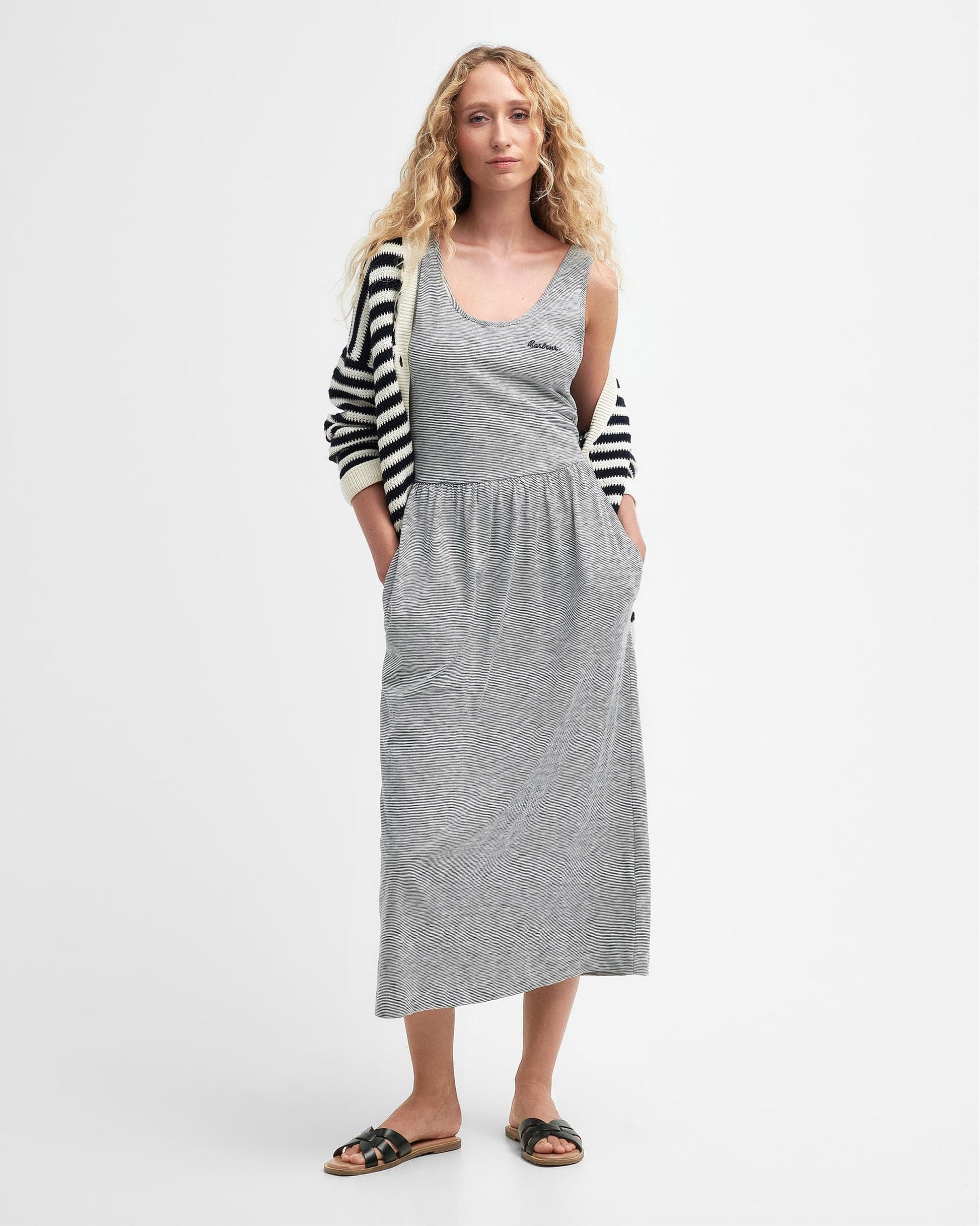 Barbour Woodford Womens Midi Dress