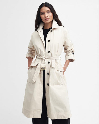 Barbour International Aldrin Womens Long Showerproof