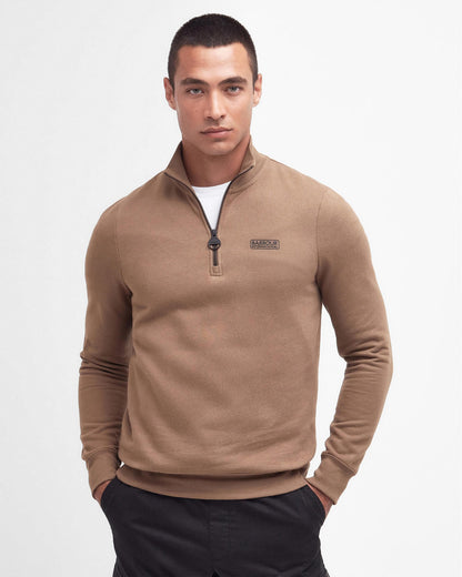 Barbour International Essential Half-Zip Mens Sweatshirt