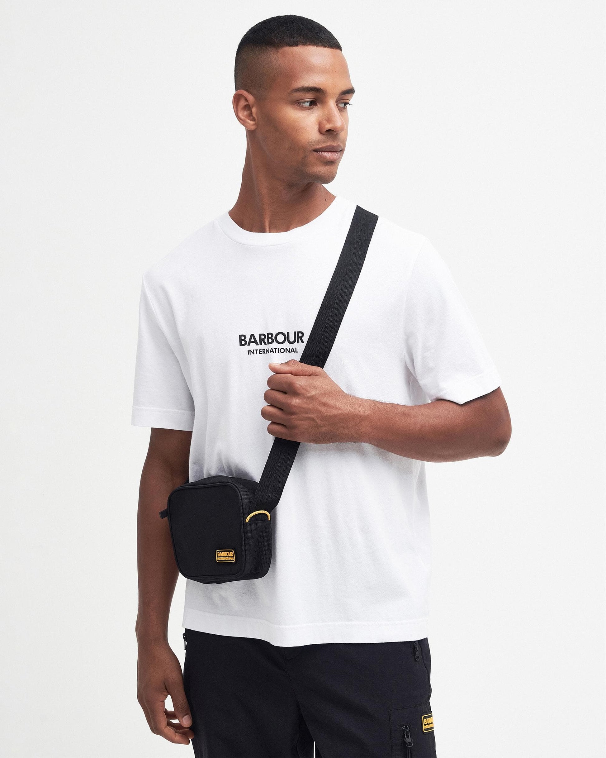 Barbour International Knockhill Unisex Micro Crossbody Bag