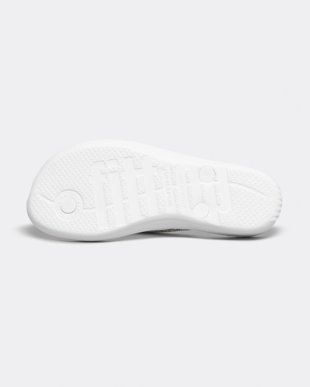 Fitflop IQushion Sparkle Womens Flip-Flop - Urban White 194