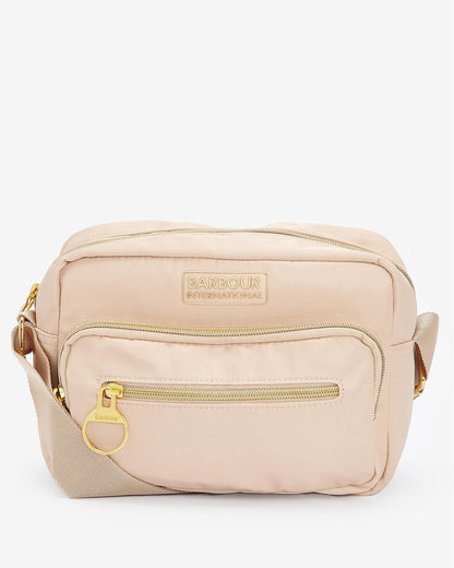 Barbour International Qualify Womens Crossbody Bag - Oat