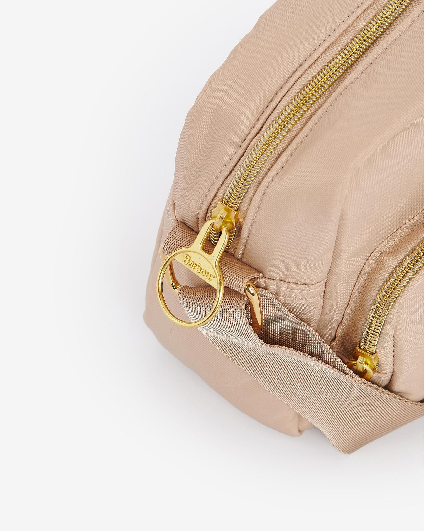 Barbour International Qualify Womens Crossbody Bag - Oat