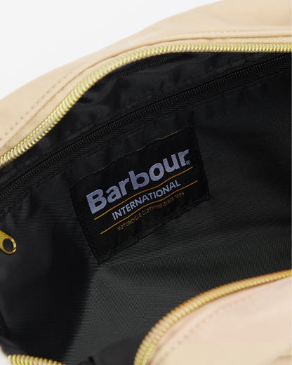 Barbour International Qualify Womens Crossbody Bag - Oat