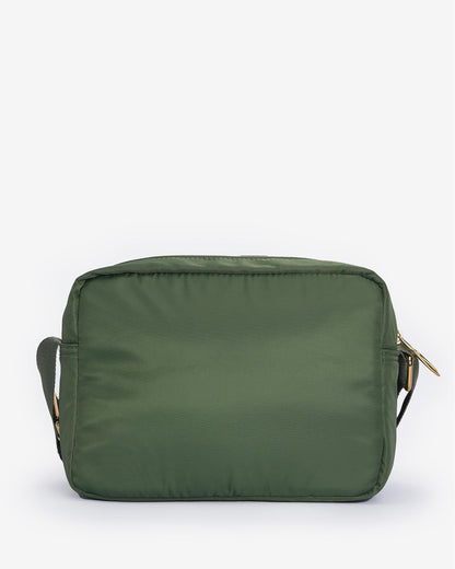 Barbour International Qualify Womens Crossbody Bag - Smoke Green