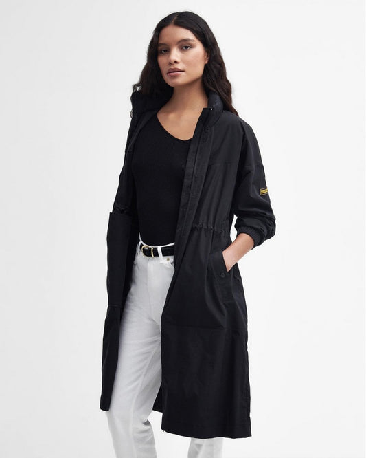 Barbour International Shawbury Womens Long Showerproof