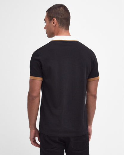 Barbour International Howall Mens Polo - Black