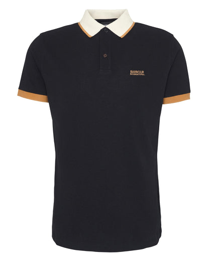 Barbour International Howall Mens Polo - Black