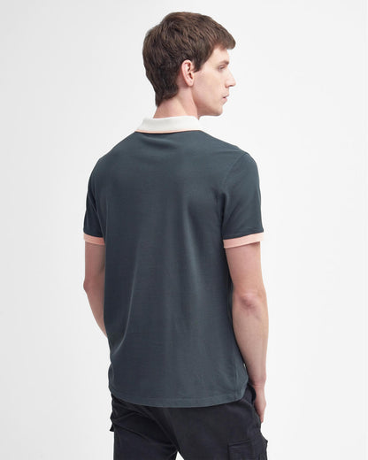 Barbour International Howall Mens Polo - Forest River