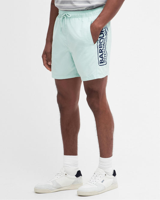 Barbour International Large Logo Mens Swimming Shorts