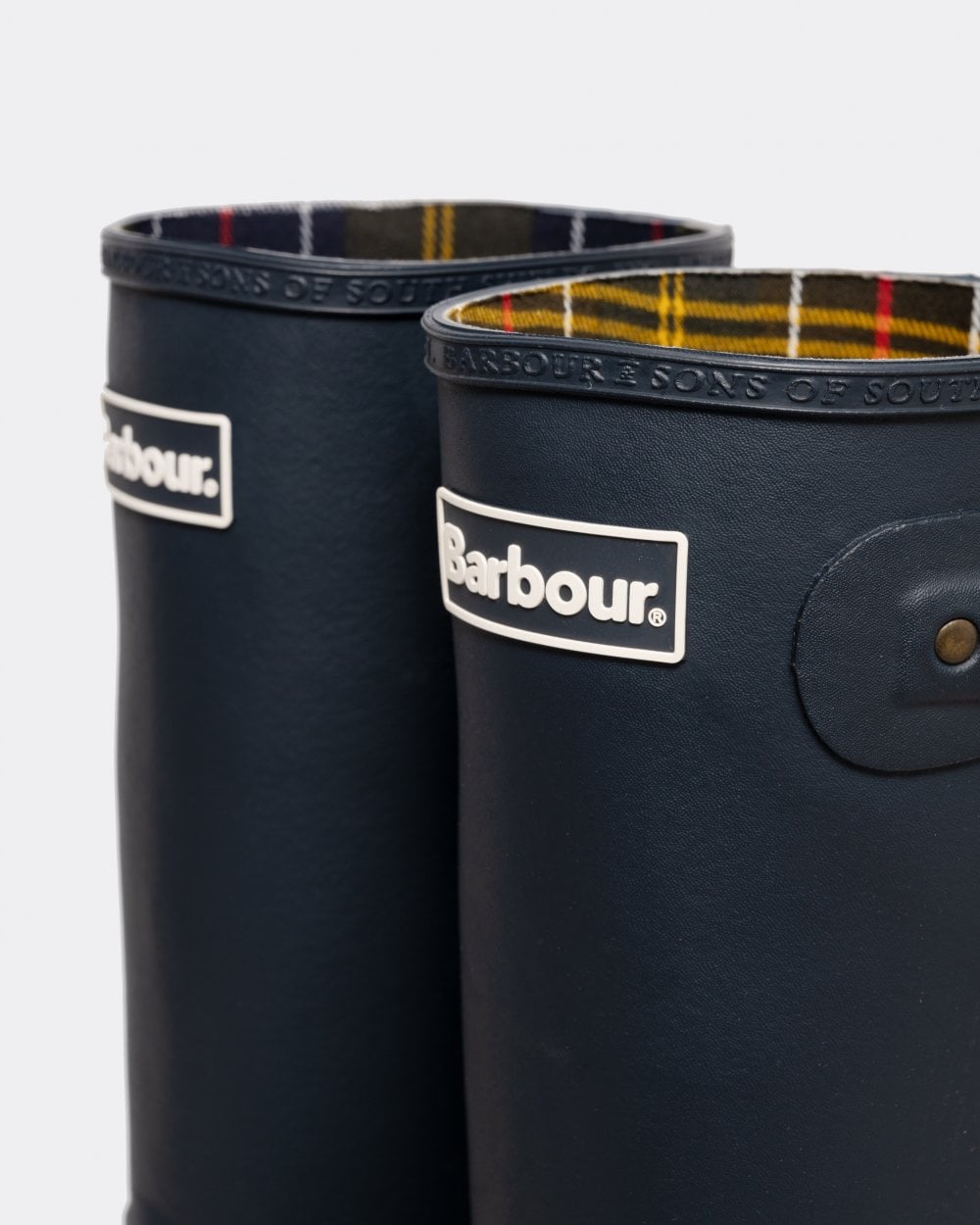 Barbour Bede Womens Wellington Boots - Navy