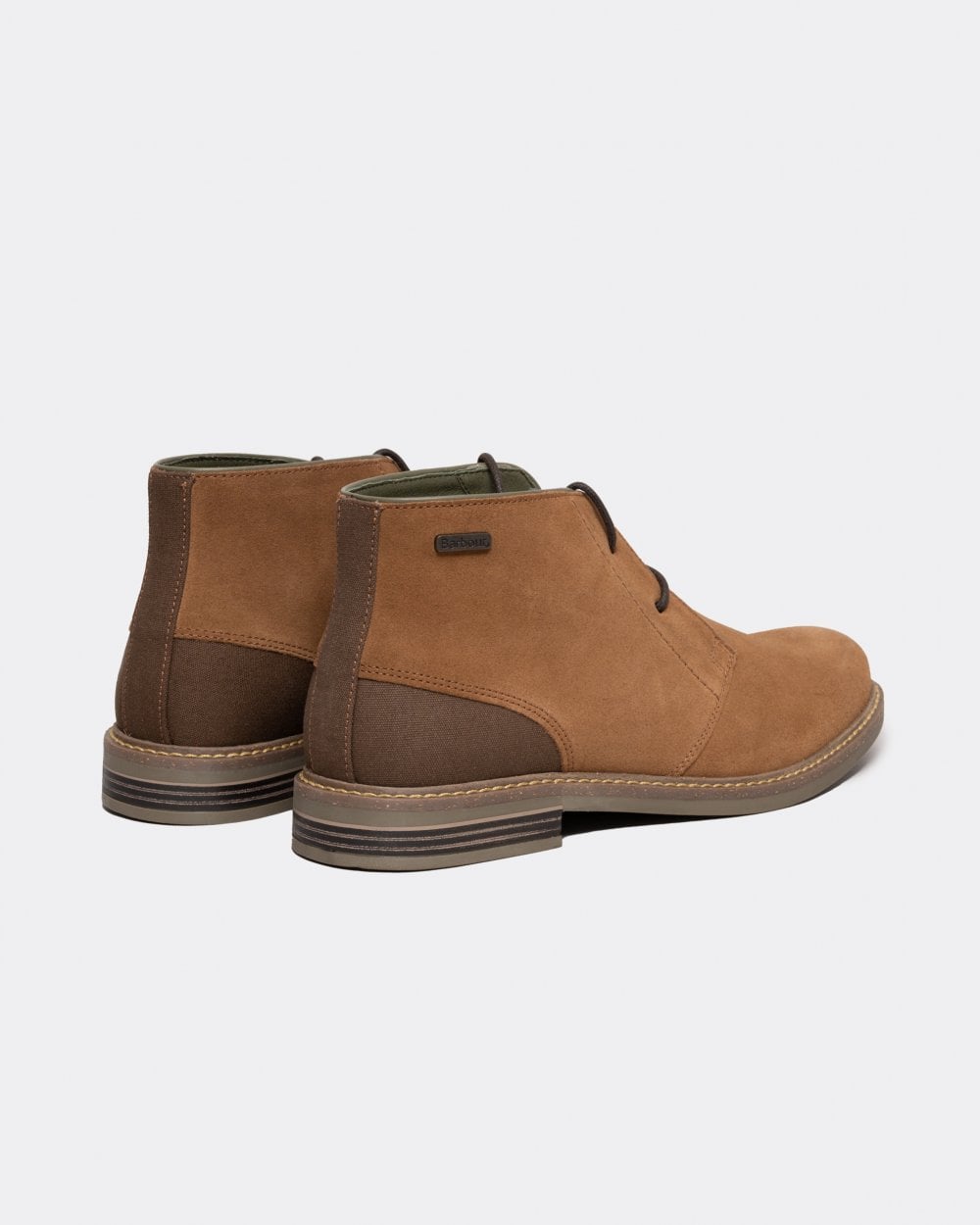 Barbour Readhead Mens Chukka Boot - Fawn Suede