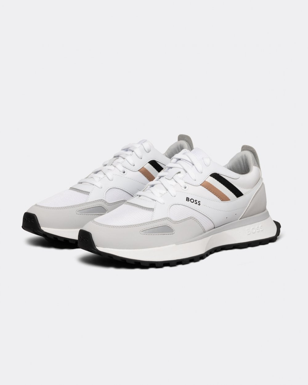 BOSS Orange Jonah Mens Running Style Trainers With EVA Rubber Outsole NOS