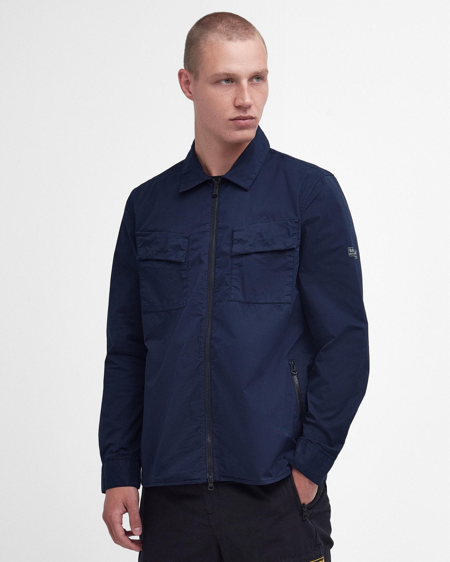 Barbour International Parson Mens Zipped Overshirt