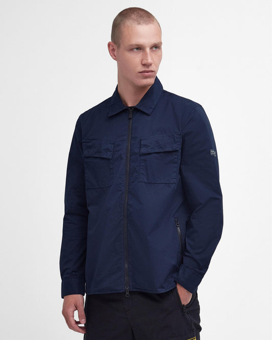 Barbour International Parson Mens Zipped Overshirt