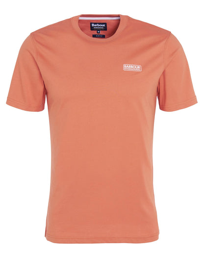 Barbour International Small Logo Mens T-Shirt - Sienna