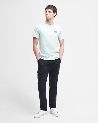 Barbour International Small Logo Mens T-Shirt - Green Fig