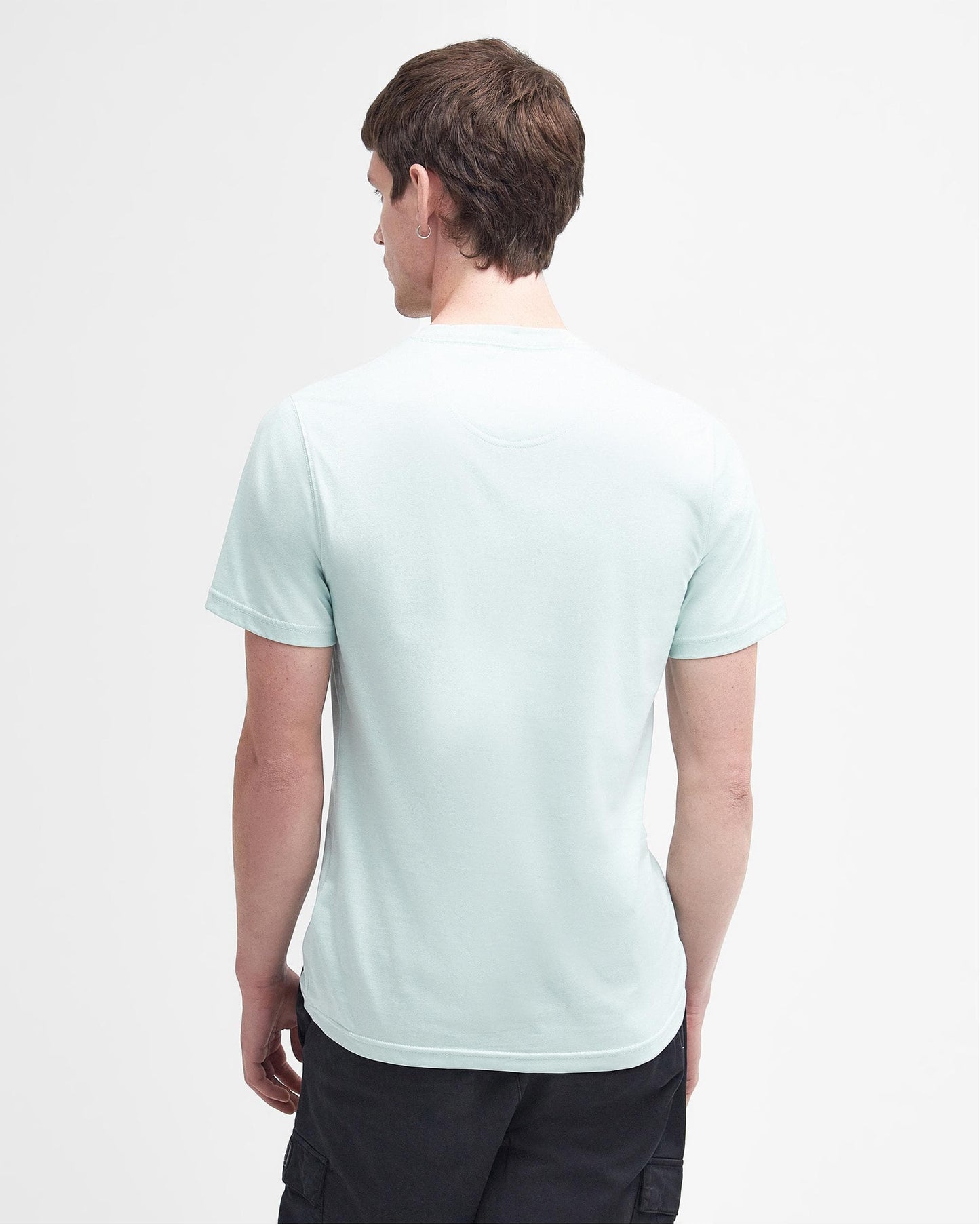 Barbour International Small Logo Mens T-Shirt - Green Fig