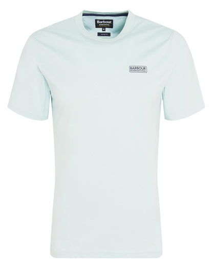 Barbour International Small Logo Mens T-Shirt - Green Fig