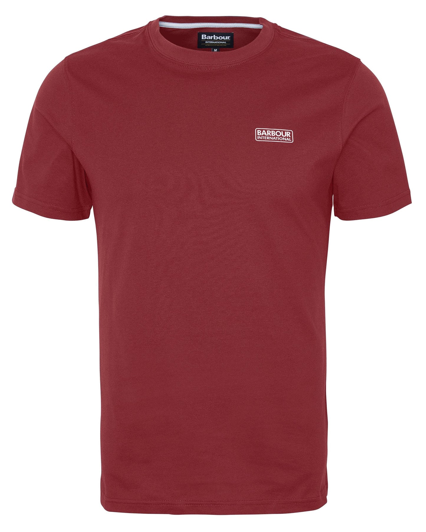 Barbour International Small Logo Mens T-Shirt - Mauve Haze