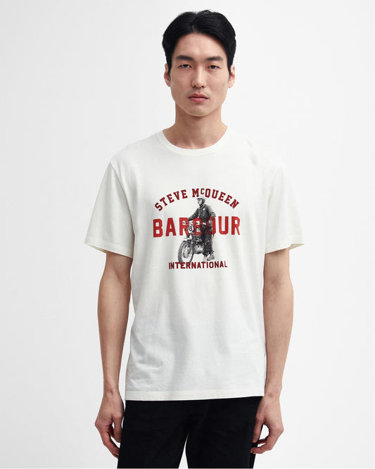 Barbour International Speedway Mens Tailored T-Shirt