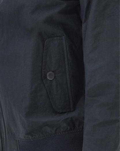 Barbour International Steve McQueen Rectifier Harrington Casual Mens Jacket - Navy