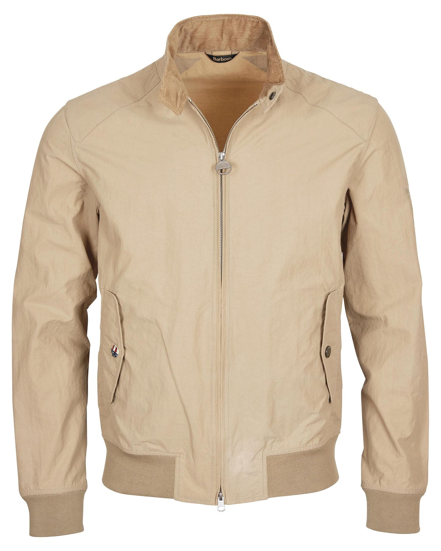 Barbour International Steve McQueen Rectifier Harrington Casual Mens Jacket - Military Brown