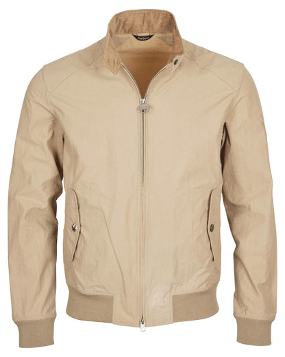 Barbour International Steve McQueen Rectifier Harrington Casual Mens Jacket - Military Brown