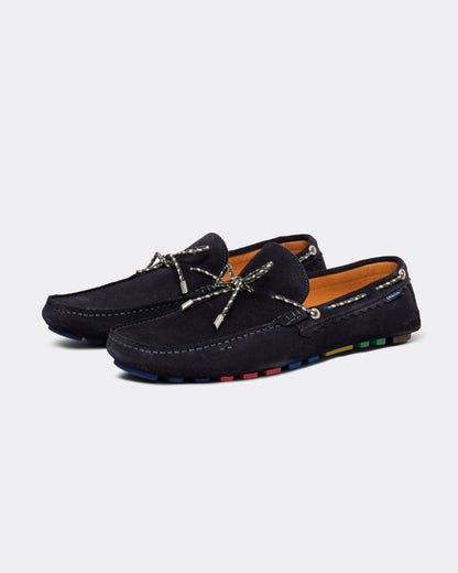 Paul Smith Springfield Mens Slip On Moccasins - 49 Very Dark Navy