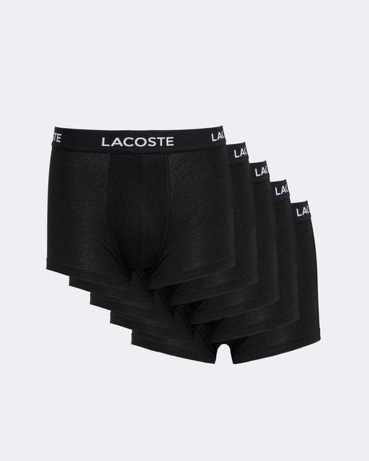 Lacoste 5-Pack Mens Stretch Cotton Trunks