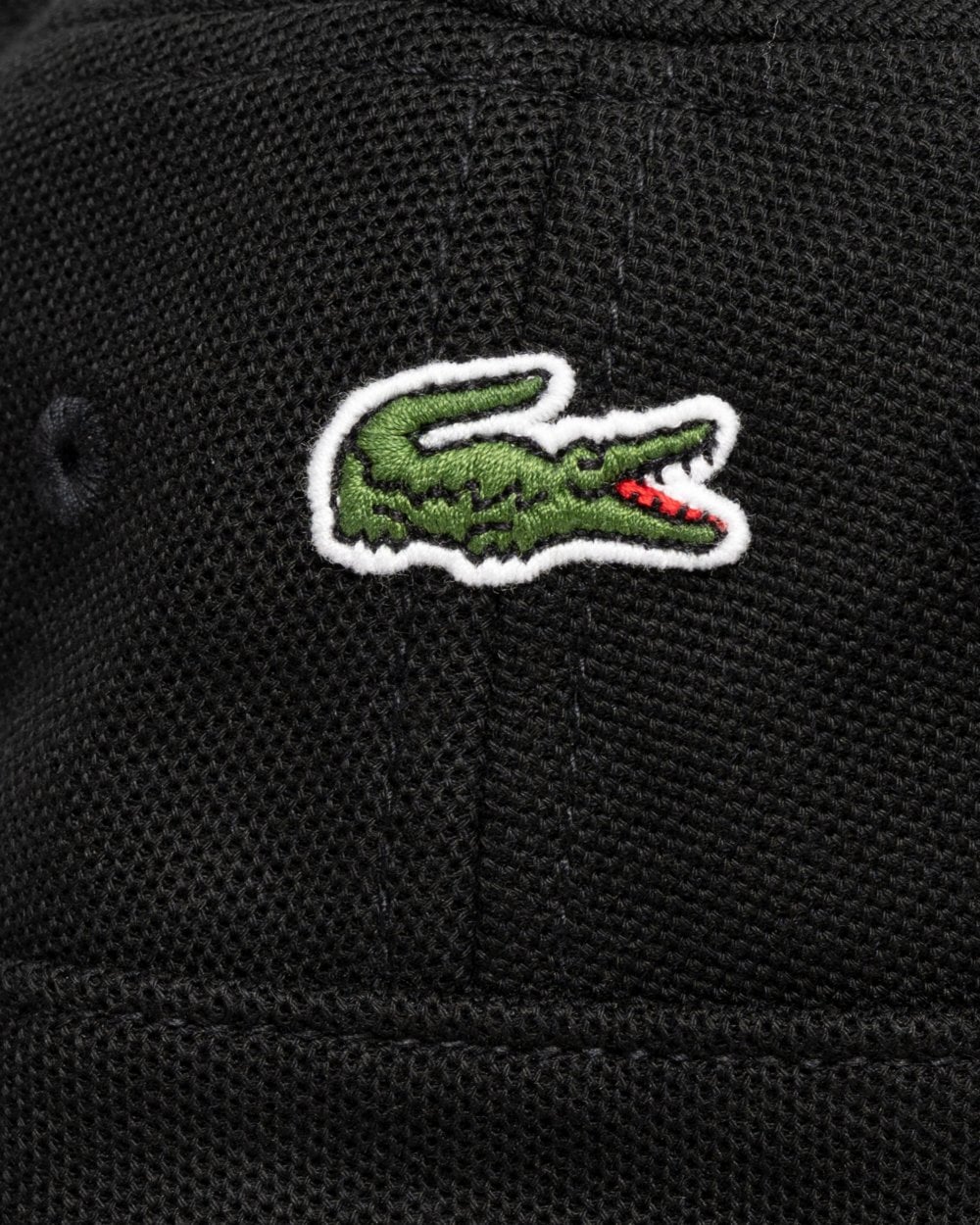 Lacoste Organic Cotton Bucket Hat - Black 031