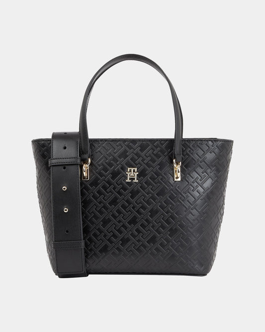 Tommy Hilfiger TH Mono Refined Womens Mini Tote Bag