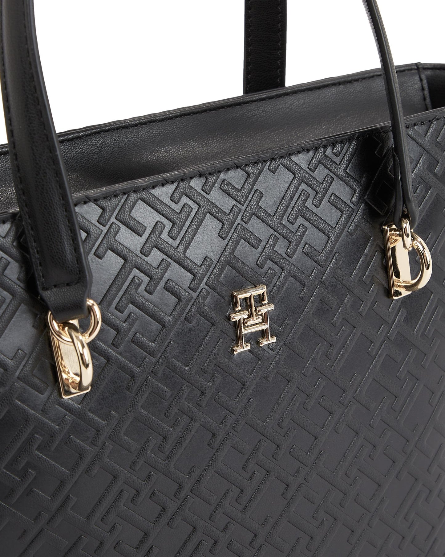 Tommy Hilfiger TH Mono Refined Womens Mini Tote Bag