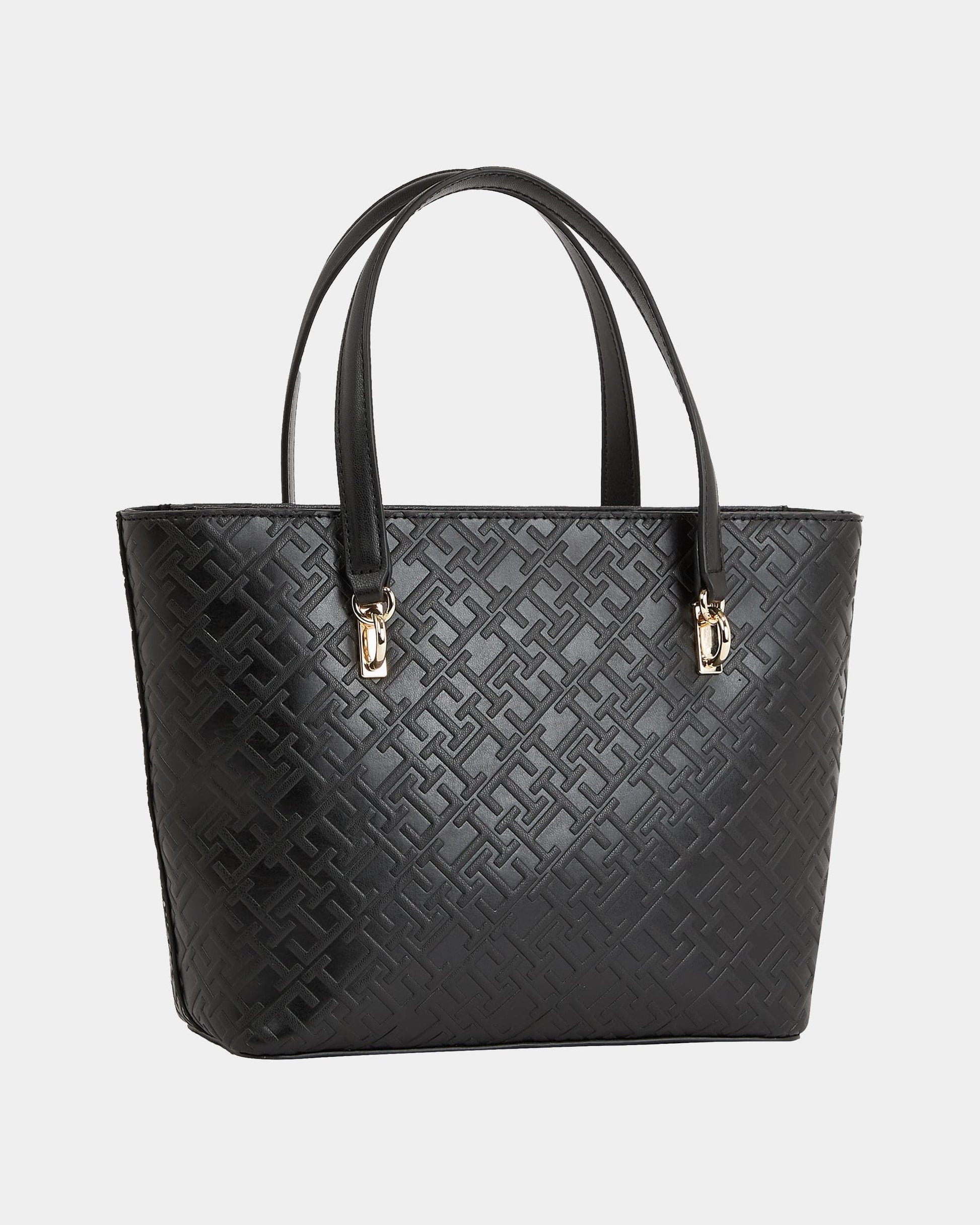 Tommy Hilfiger TH Mono Refined Womens Mini Tote Bag