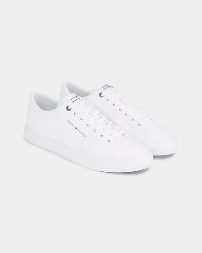 Tommy Hilfiger TH Hi Vulc Detail Mens Low Canvas Trainers