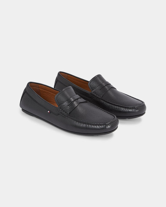 Tommy Hilfiger Casual Hilfiger Mens Leather Driving Shoes