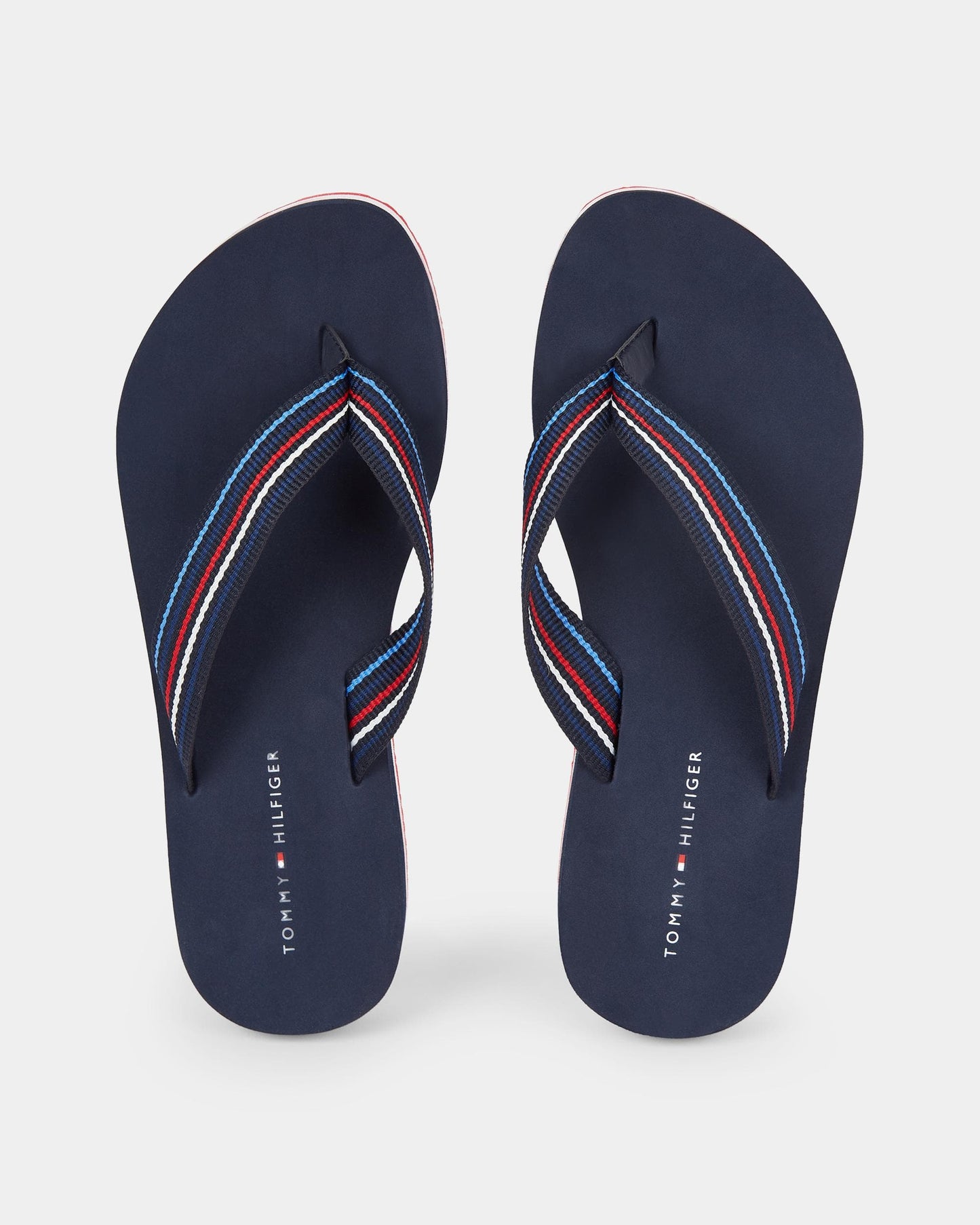 Tommy Hilfiger Wedge Stripes Womens Beach Sandals